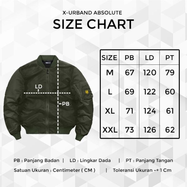 Jaket Bomber Basic Waterproof A030 - Image 5